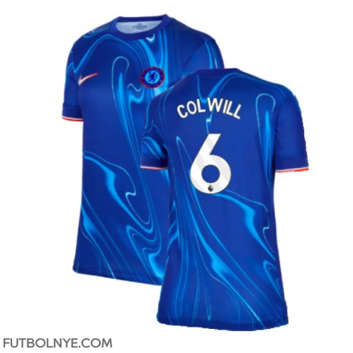 Camiseta Chelsea Levi Colwill #6 Primera Equipación para mujer 2024-25 manga corta